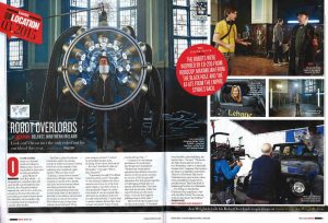The finished piece, in Empire magazine