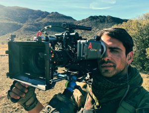 Luke Pasqualino tries out our Arri Alexa in handheld mode