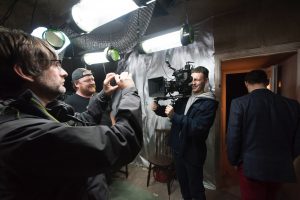 Joe Gilgun tries his hand as a cameraman on BRASSIC